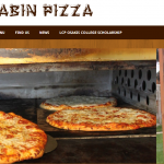 The Log Cabin Pizza of Osakis website by Sergio