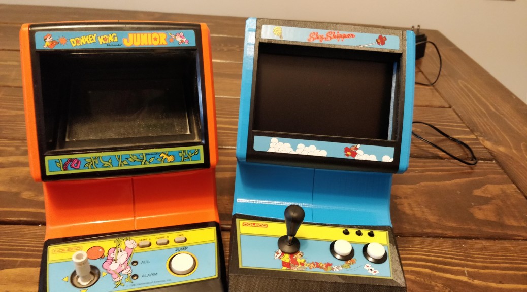 Recreating the Coleco Tabletop Arcade Archives - Sergio Stuff