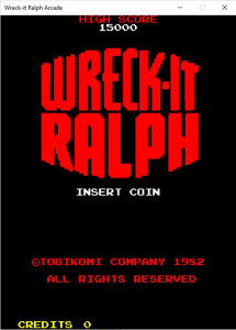Wreck It Ralph Main Menu
