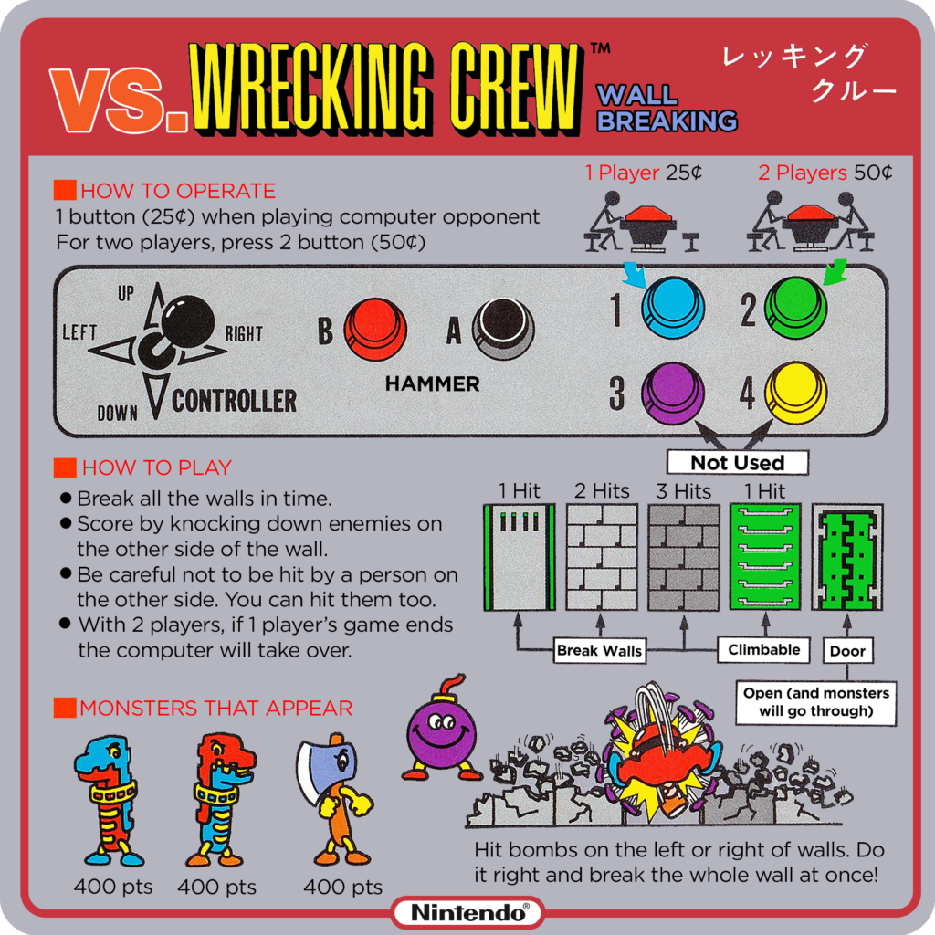 Vs Wrecking Crew translated and cleaned